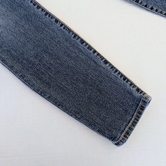 GAP Women's High Rise Straight Leg Favorite Jegging  Size 29  Blue - Picture 3 of 6